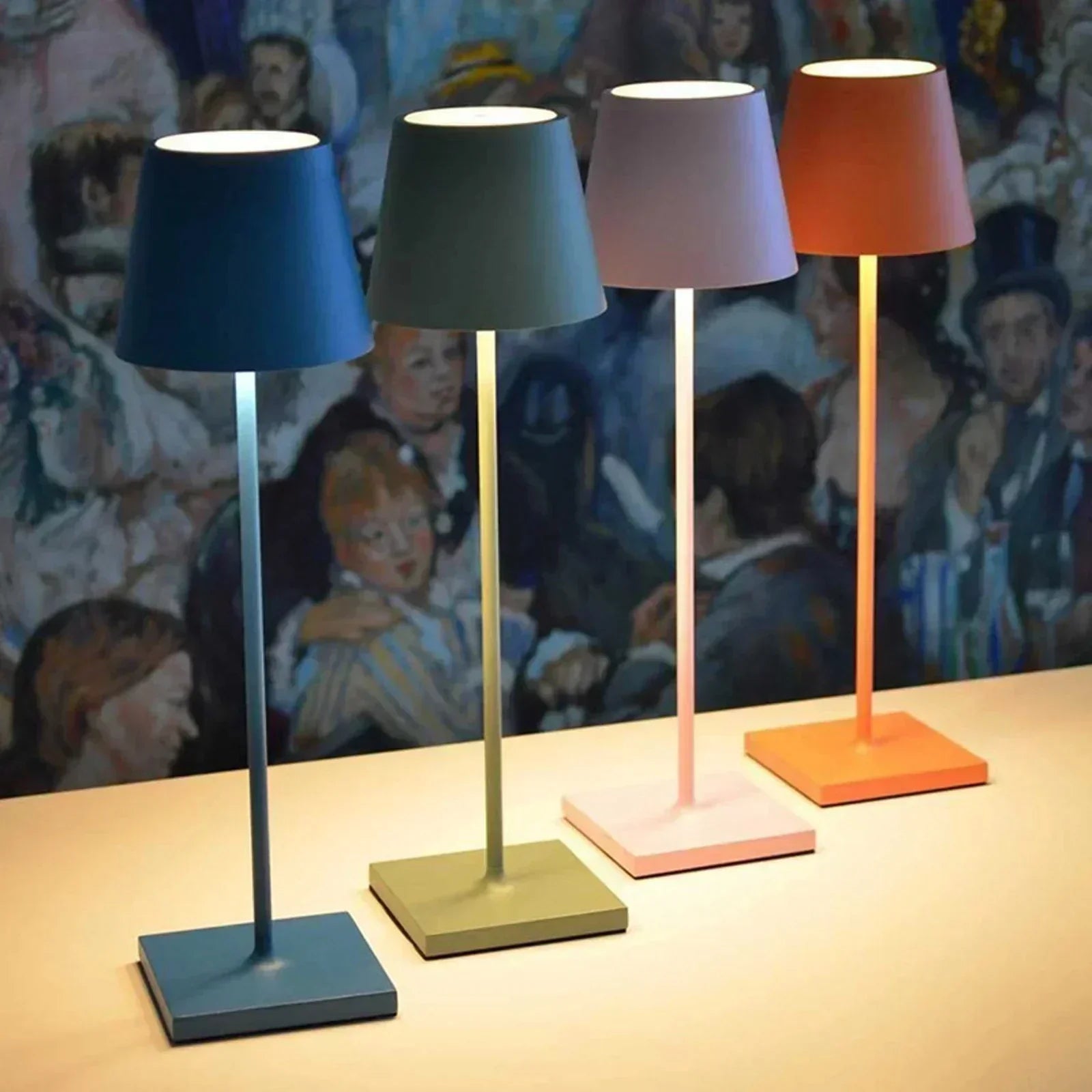 EternoLight | Draadloze Tafellamp – Gezellige Verlichting voor Huis en Tuin