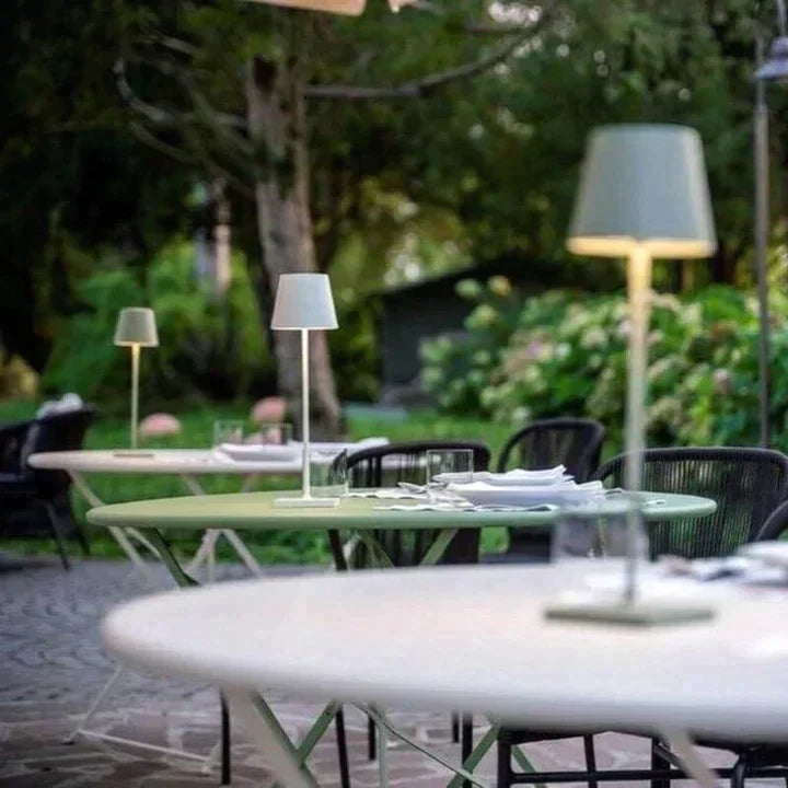 EternoLight | Draadloze Tafellamp – Gezellige Verlichting voor Huis en Tuin