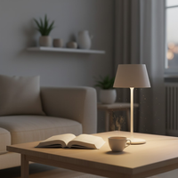 EternoLight | Draadloze Tafellamp – Gezellige Verlichting voor Huis en Tuin