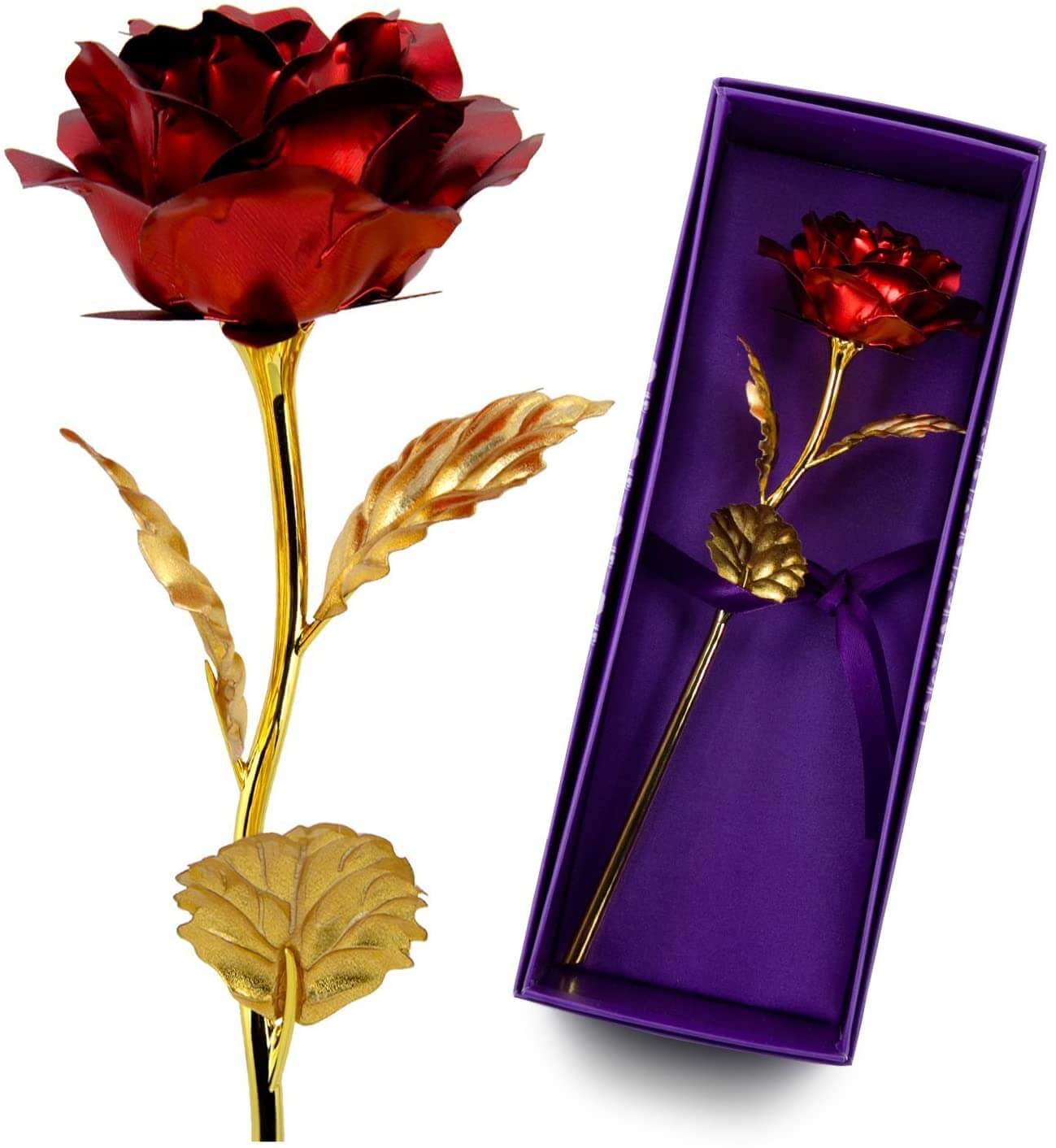 Eternity Rose 24K Goudgeplateerd Folie Cadeau