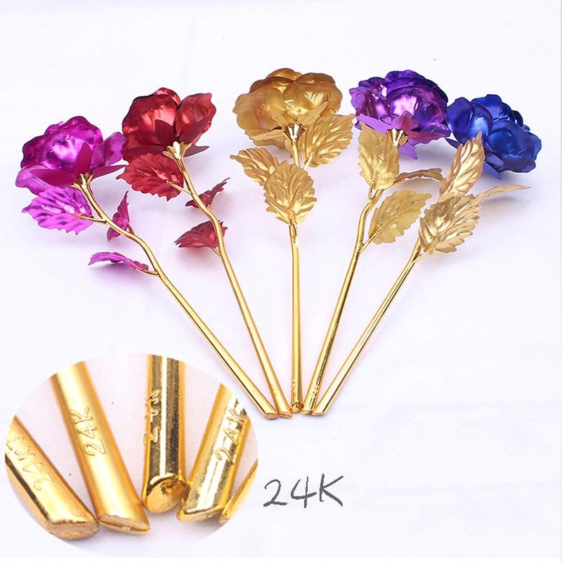 Eternity Rose 24K Goudgeplateerd Folie Cadeau