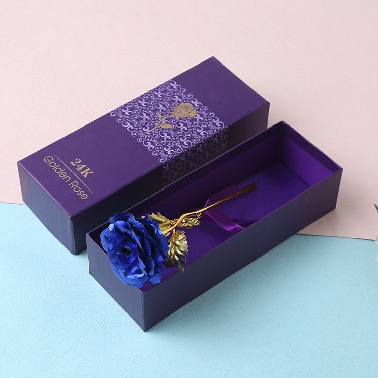 Eternity Rose 24K Goudgeplateerd Folie Cadeau