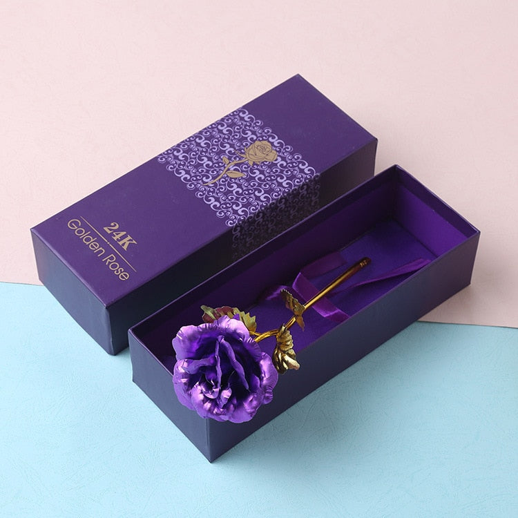Eternity Rose 24K Goudgeplateerd Folie Cadeau