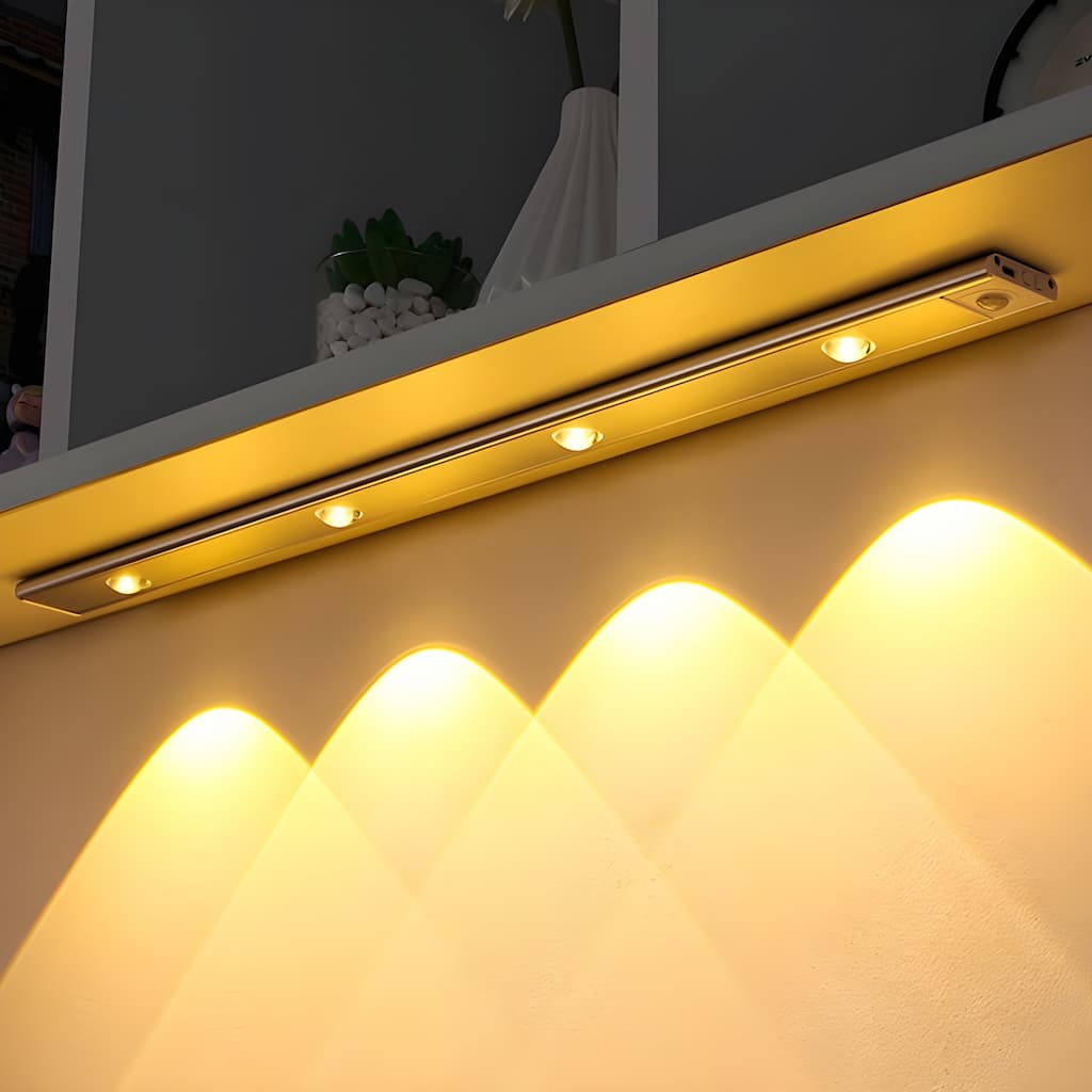 Brehn | WallGlow - Draadloze LED - slim - met bewegingssensor - Praktische verlichting