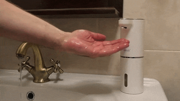 Dehub Zeppie | Automatische Schuim Zeep Dispenser - Fun en Contactloos Handen Wassen