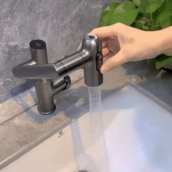LUSTRAFLOW – 360° Slimme Kraan met LED-temperatuurweergave
