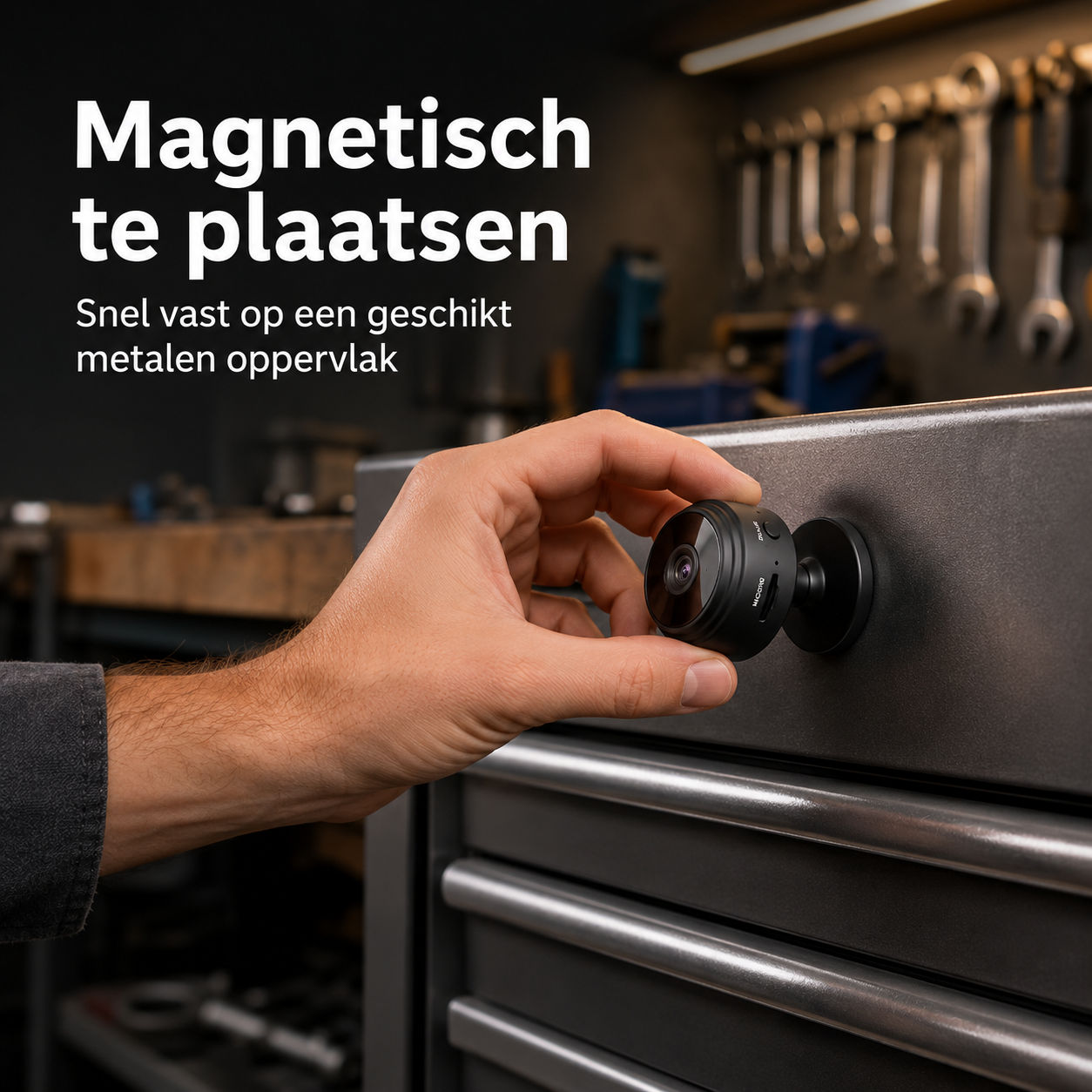 AutoVision | Draadloze 720P Camera – Origineel Gadgetcadeau voor Vader