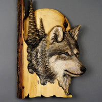 Dieren Houtsnijwerk Wanddecoratie