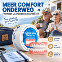 Bikenda | Kunstgebit Reline-Set voor Reizen & Kamperen