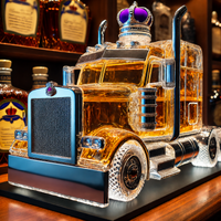 Whisky Fles Vrachtwagen Semi