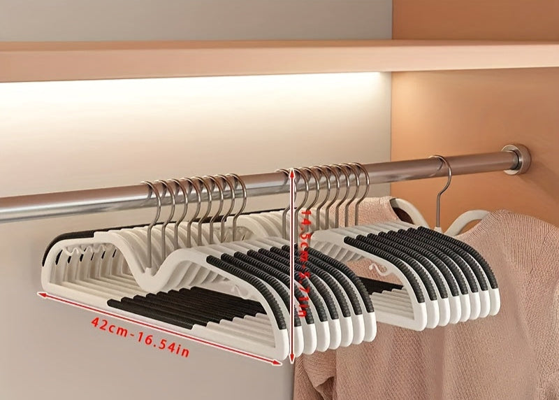 Ruimtebesparende Korte Nekhanger – Antislip en Draaibaar