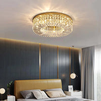 Kristy Luxe Plafondlamp van Metaal/Kristal