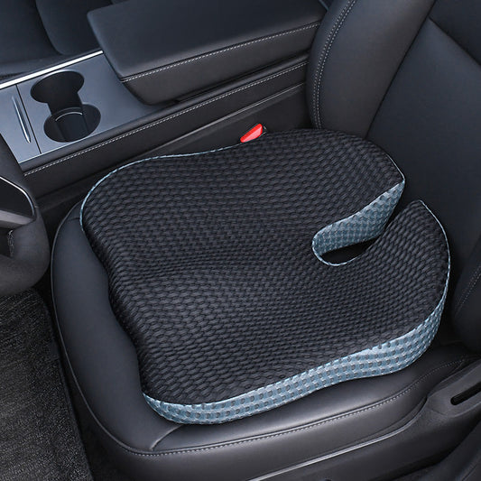 Ergonomisch Kussen Triacomfort | Driehoekige Vorm met Memory-Foam | Ademend en Drukverlagend | Voor Auto en Kantoor