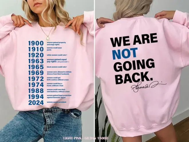 FreedomTee | We Are Not Going Back T shirt