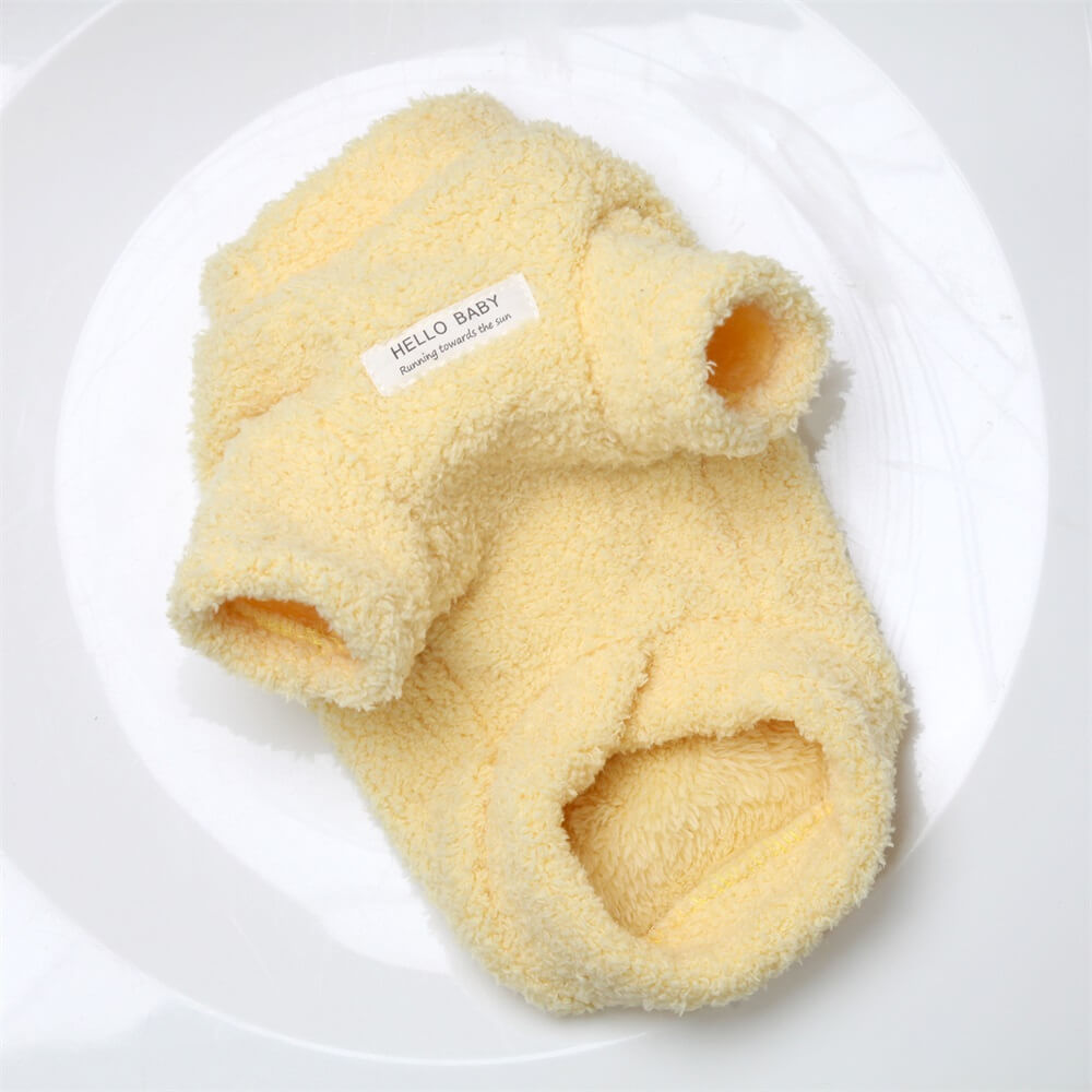 Gezellige en zachte fleece hondenpullover - Perfect voor comfort bij koud weer