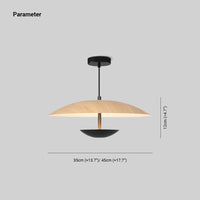 Zephy Hanglamp Dôme Traditioneel. Hout/Bruin. Woonkamer/Eetkamer