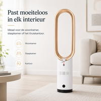 Airpure | Compact 3-in-1 Luchtreiniger & Koeler | Met Oscillatie & LED Aanraakbedieningspaneel
