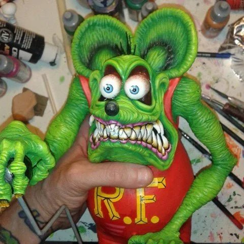 | Rat Fink Verzamelmodel Speelgoed Halloween Decoratie