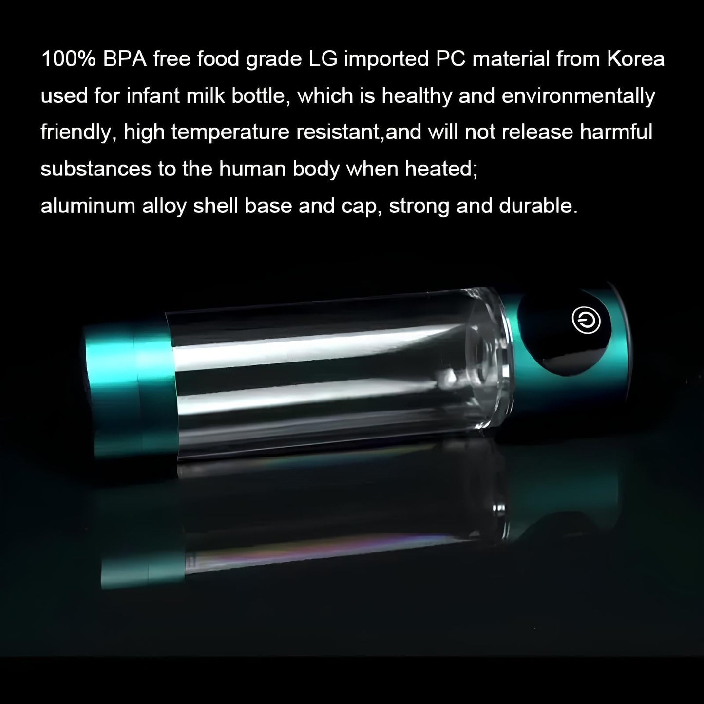 NovaHydro Elite 5000ppb Waterfles Waterstofionisator