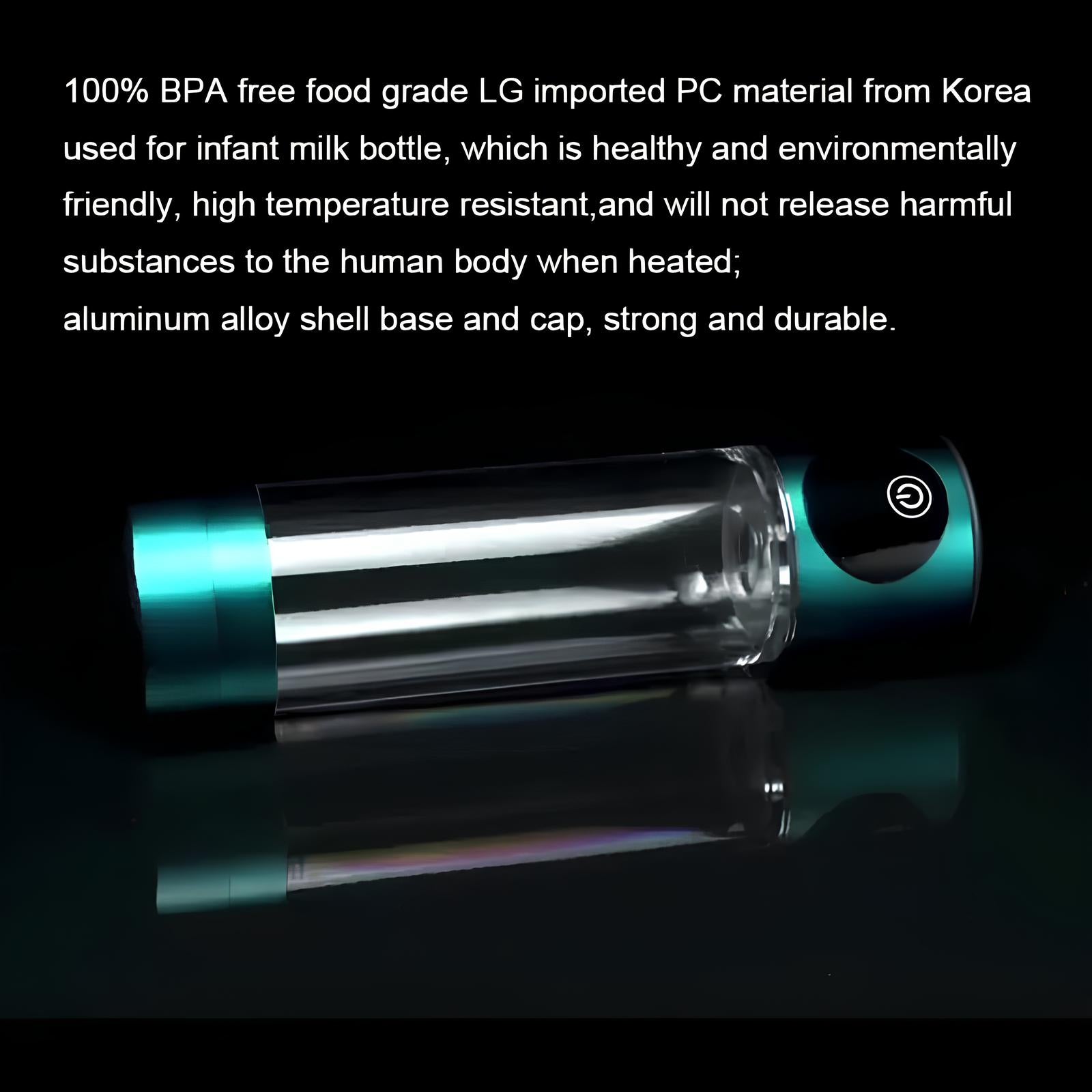 NovaHydro Elite 5000ppb Waterfles Waterstofionisator