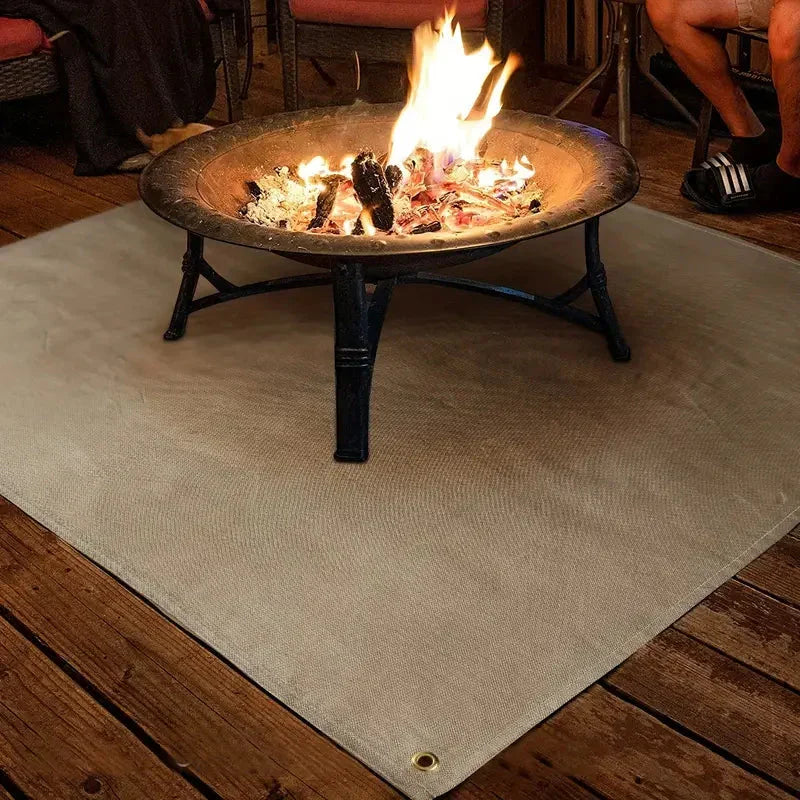Vuurvast Mat - Bescherming voor BBQ en Vuurplaats - veilig en duurzaam