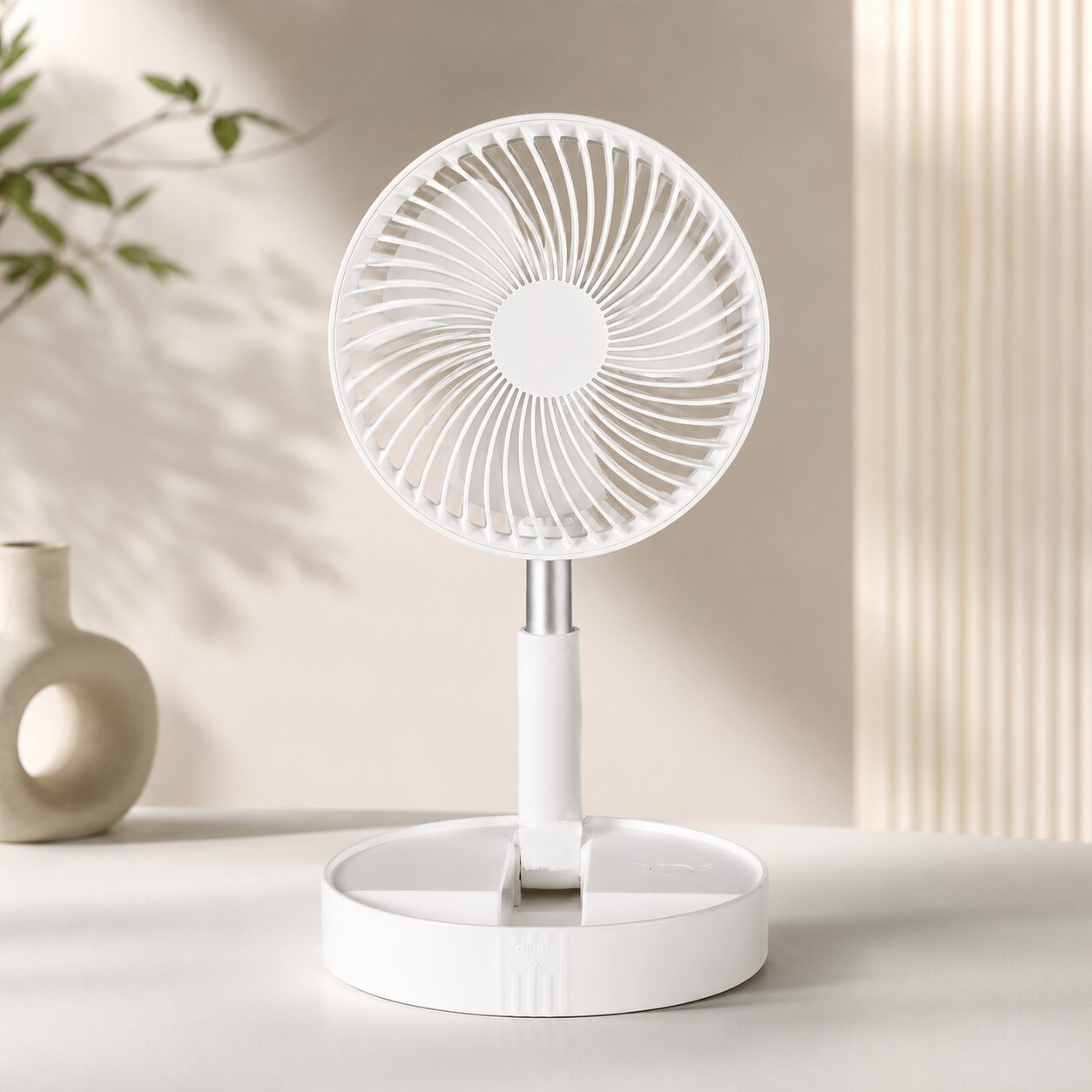 Vouwbare USB Accu Ventilator | Vouwbries
