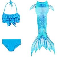 Barnas Zeemeermin Badpak - Prinses Bikini Set