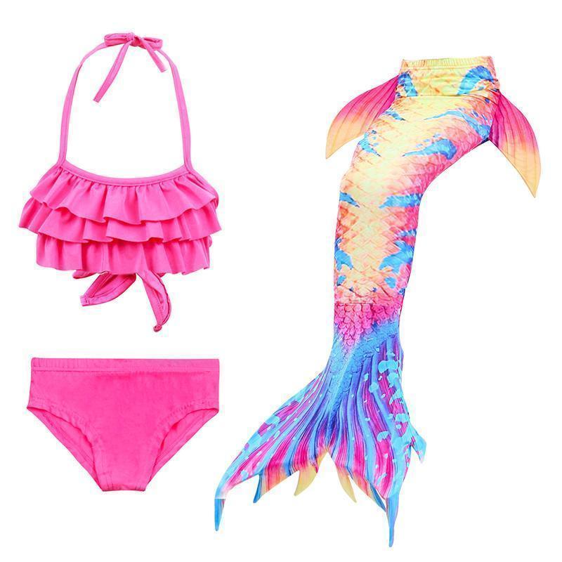 Barnas Zeemeermin Badpak - Prinses Bikini Set