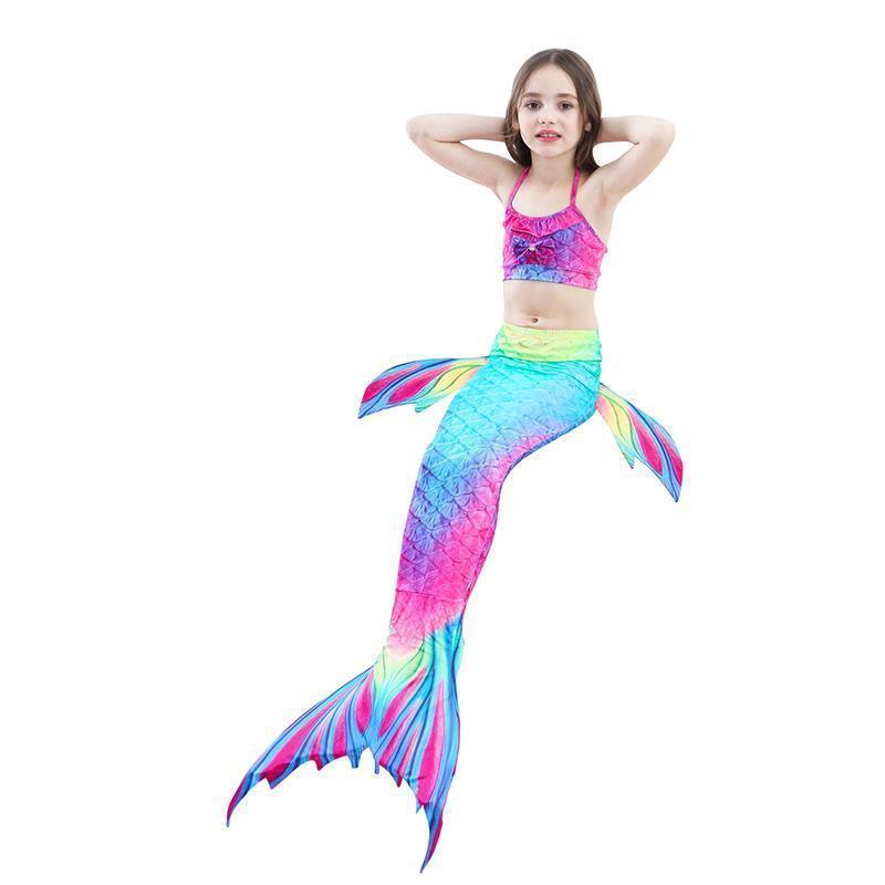 Barnas Zeemeermin Badpak - Prinses Bikini Set