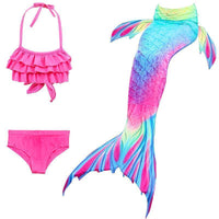 Barnas Zeemeermin Badpak - Prinses Bikini Set