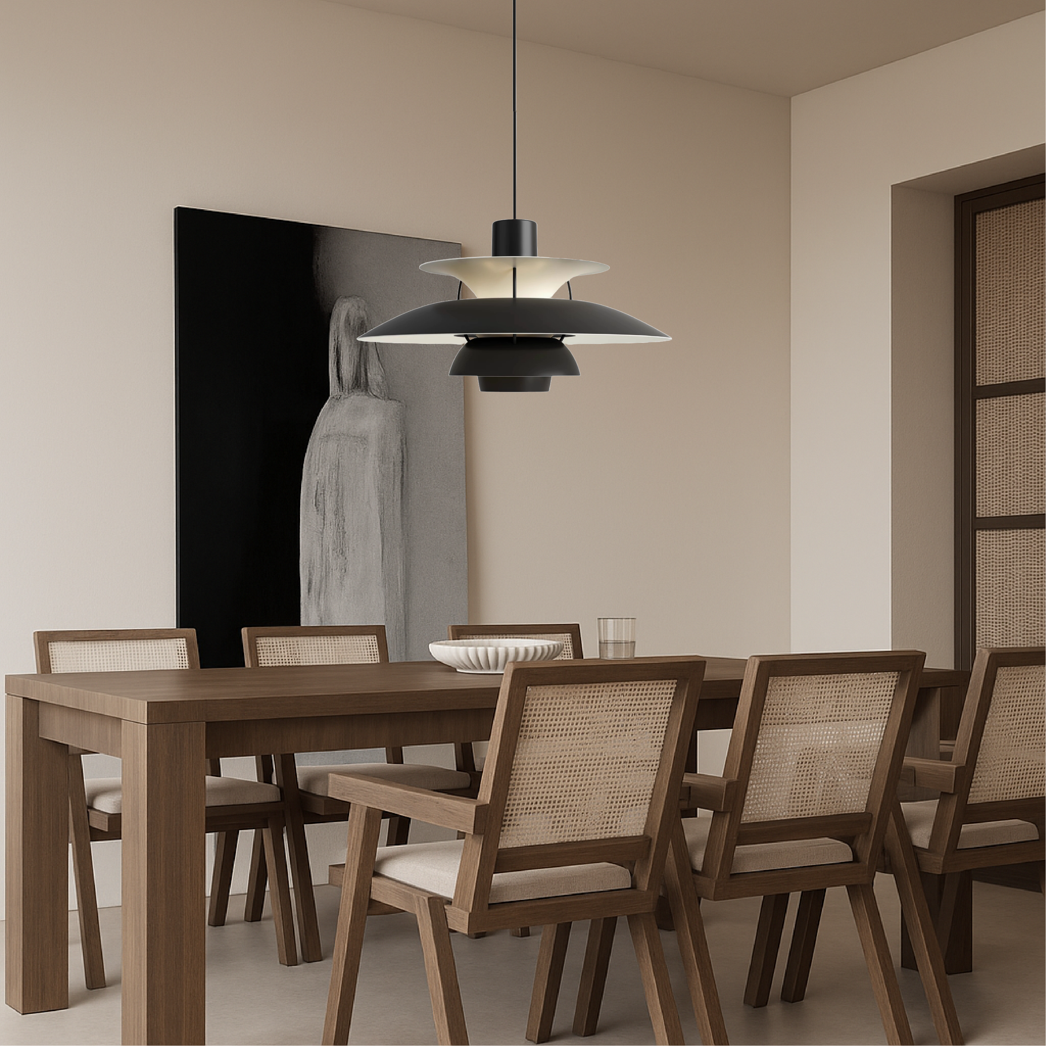 Multilaags Deens Hanglamp