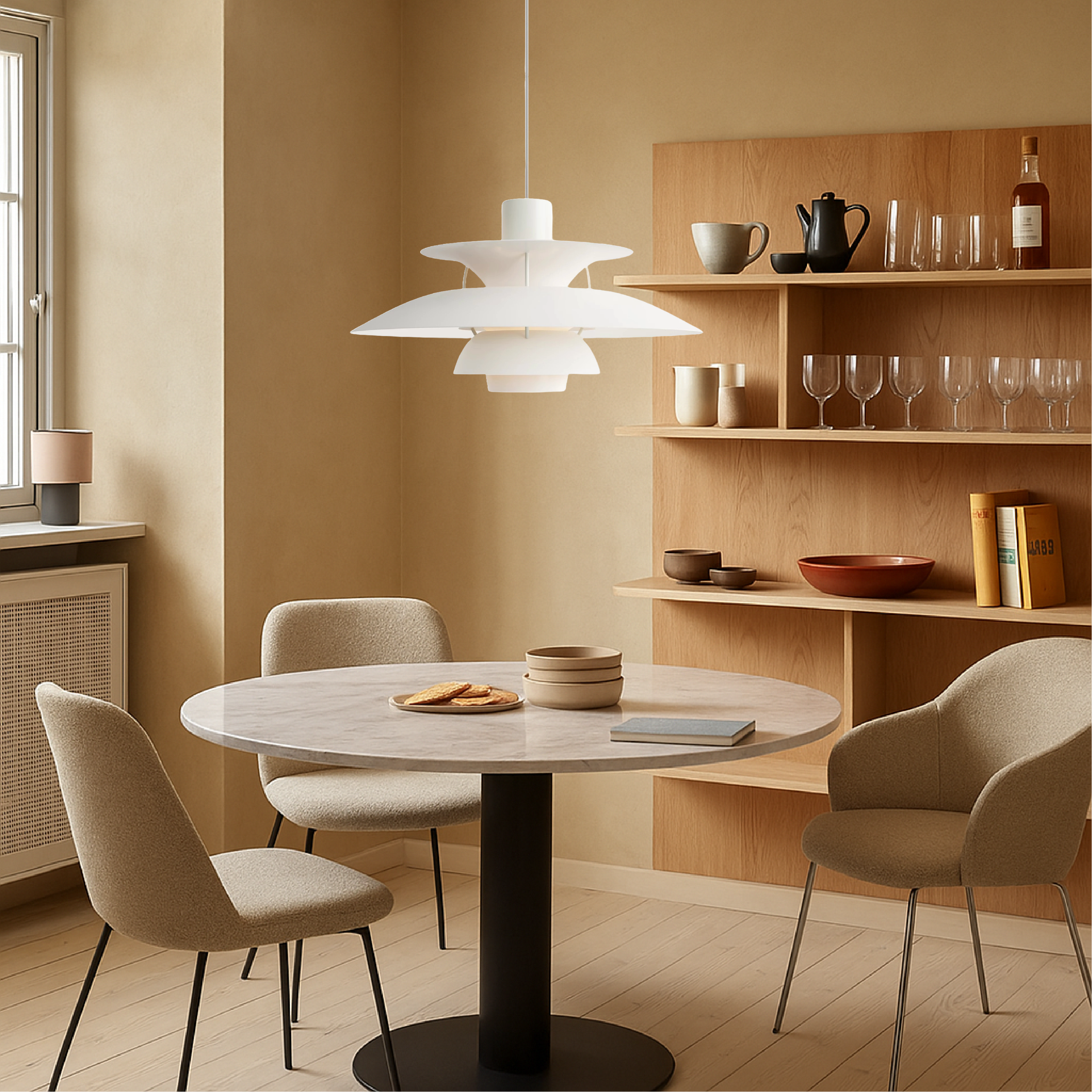 Multilaags Deens Hanglamp