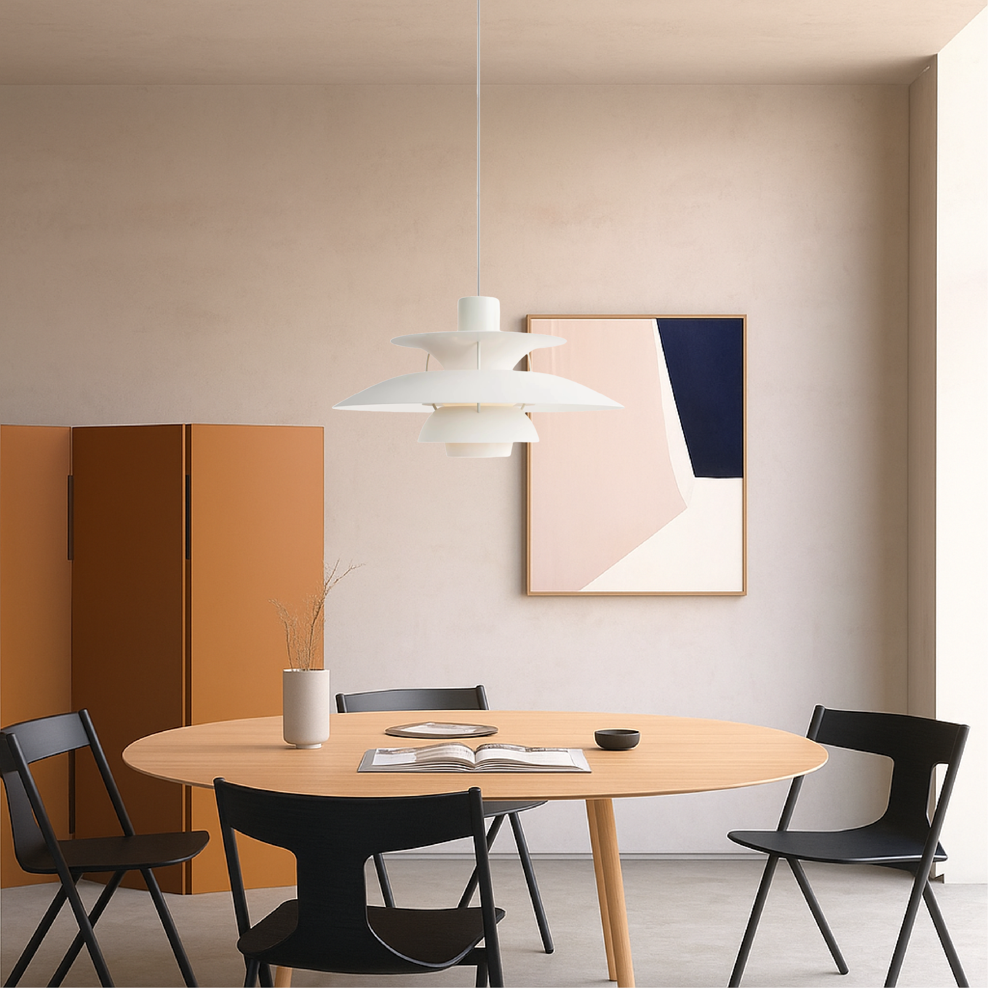 Multilaags Deens Hanglamp