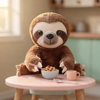 Luiaard Knuffeldier | Schattig Pluche Dier voor Baby's & Kinderen | KnuffelLuiaard