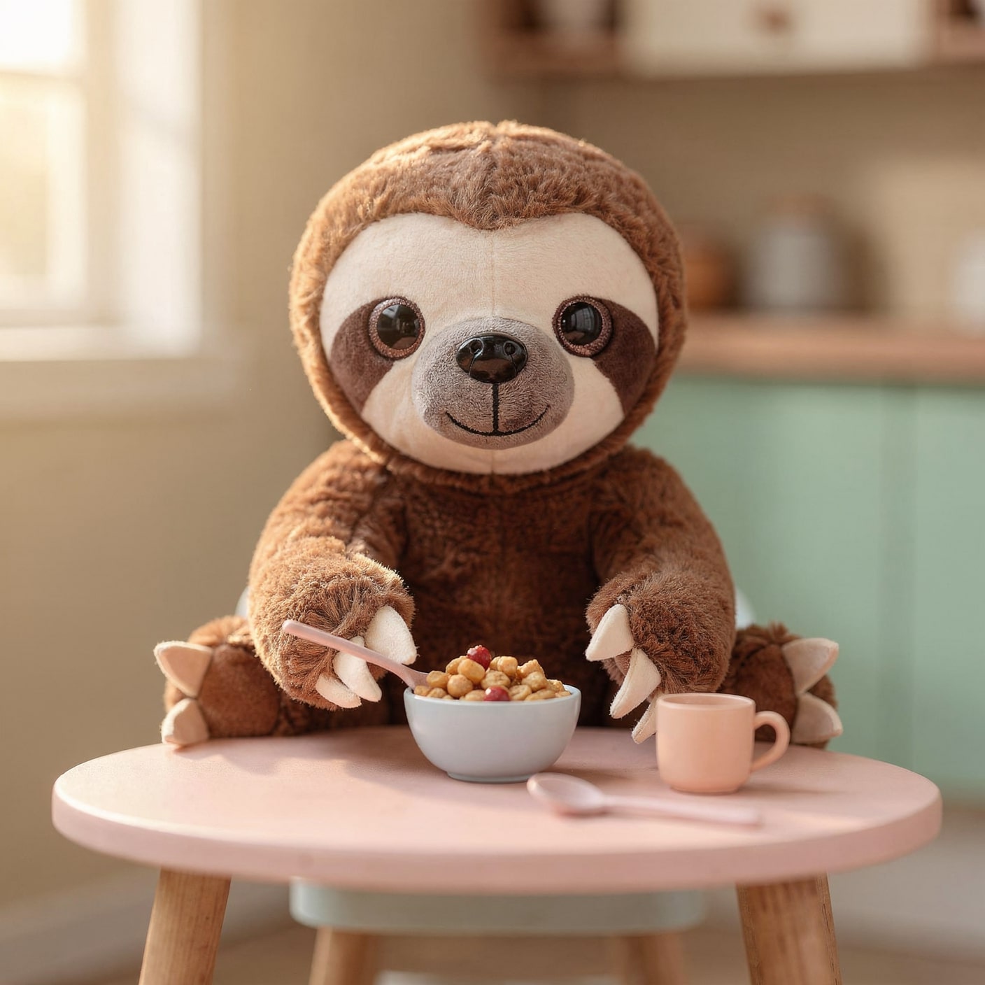 Luiaard Knuffeldier | Schattig Pluche Dier voor Baby's & Kinderen | KnuffelLuiaard