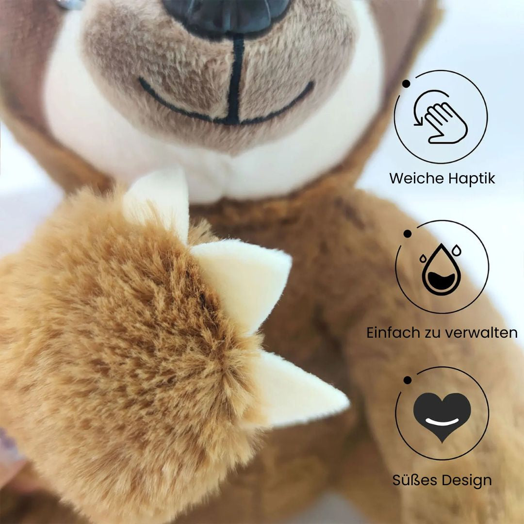 Luiaard Knuffeldier | Schattig Pluche Dier voor Baby's & Kinderen | KnuffelLuiaard