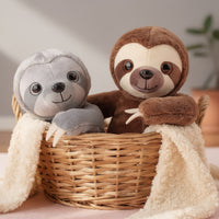 Luiaard Knuffeldier | Schattig Pluche Dier voor Baby's & Kinderen | KnuffelLuiaard