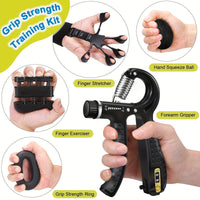 PowerGrip Hand Trainer Set – 5-in-1 voor Sterke Handen en Onderarmen