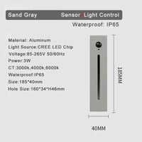 Shadee Bewegingssensor Trap Wandlamp