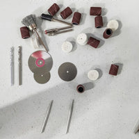 EngravePro – Set van precisie elektrische graveertools met verschillende accessoires voor doe-het-zelf projecten