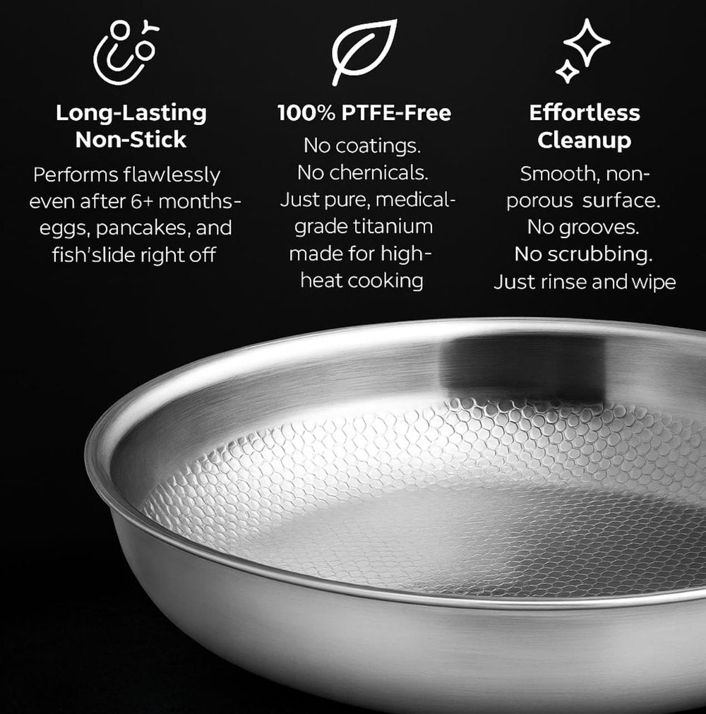 PureTitan™ | Titanpan – Antikleefcoating zonder schadelijke stoffen