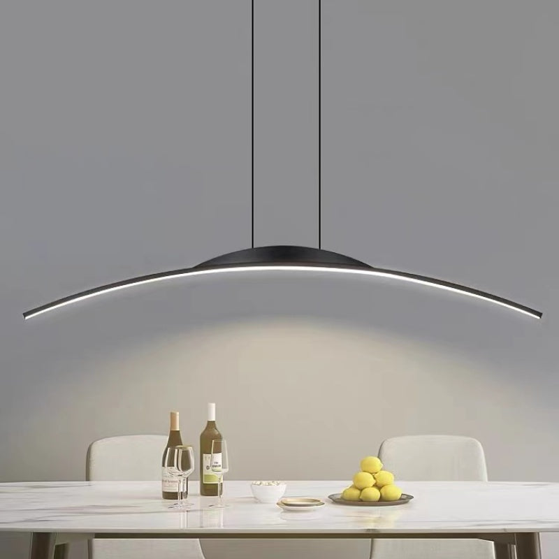 Floa Minimalistische Lineaire Metalen Afstandsbediening Hanglamp