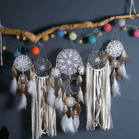 Veren-droomvanger wanddecoratie (5 stuks)