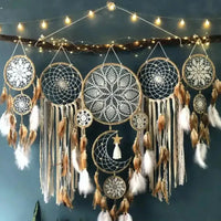 Veren-droomvanger wanddecoratie (5 stuks)