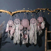 Veren-droomvanger wanddecoratie (5 stuks)