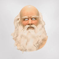 FestiveFace | Kerstman Masker – Realistisch Kostuum
