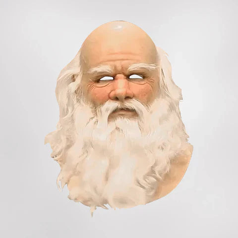 FestiveFace | Kerstman Masker – Realistisch Kostuum
