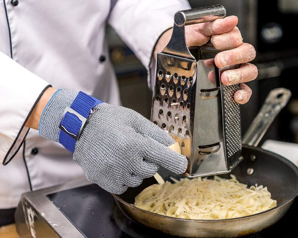 Snijbestendige RVS Handschoen voor Keuken Vleesverwerking en Oesters