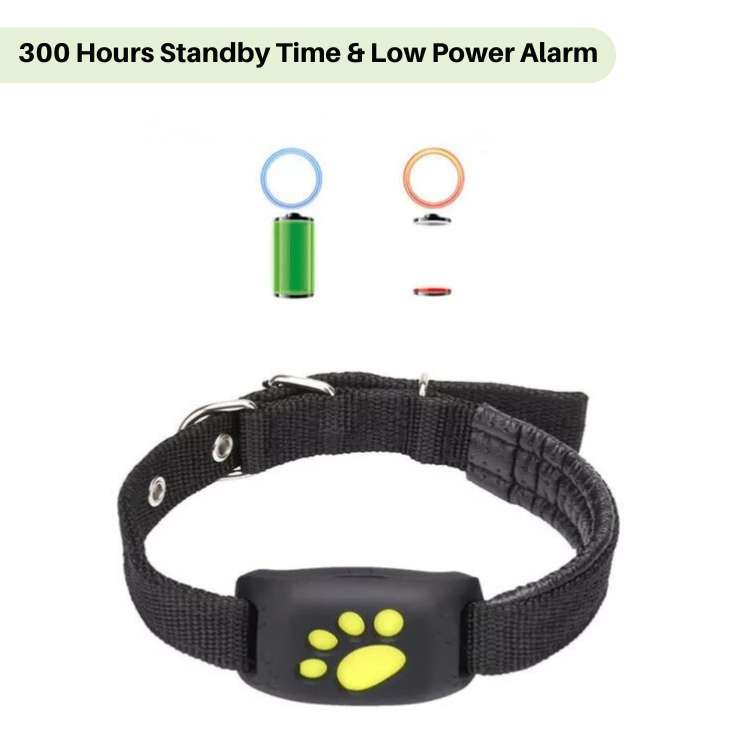 FindMyDog GPS Tracker – Real-time Tracking met Veilige Zone Alerts en 300 Uur Batterijduur