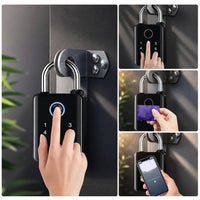 Hangslot met vingerafdruk & Sleutel | Hangslot met fingerprint | Fingardis